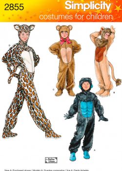 Simplicity Sewing Pattern 2855 - Child, Boy & Girl Costumes
