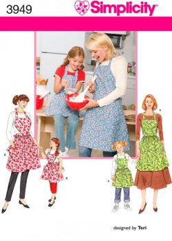 Simplicity Sewing Pattern 3949 - Aprons