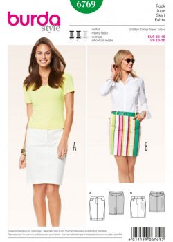 Burda Style Sewing Pattern - 6769 - Skirts