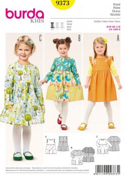 Burda Style Sewing Pattern - 9373 - Dresses