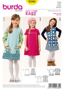 Burda Style Sewing Pattern - 9380 - Dresses