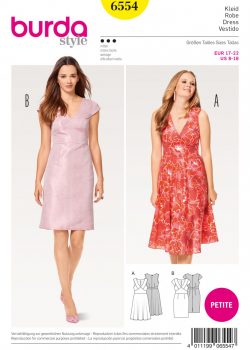 Burda Style Sewing Pattern - 6554 - Misses' Shift Dress