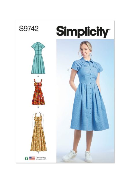 Simplicity Sewing Pattern  Misses' Dresses - Size P5 (12-14-16-18-20)