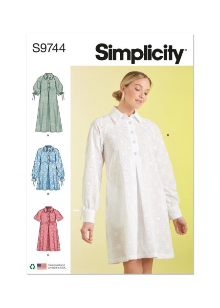 Simplicity Sewing Pattern  Misses' Dresses - Size Y5 (18-20-22-24-26)