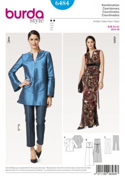Burda Style Sewing Pattern - 6484 - Misses' Evening Separates